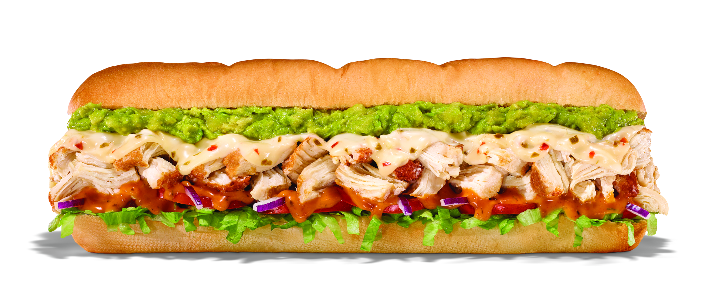 Signature Footlong sub with fresh toppings